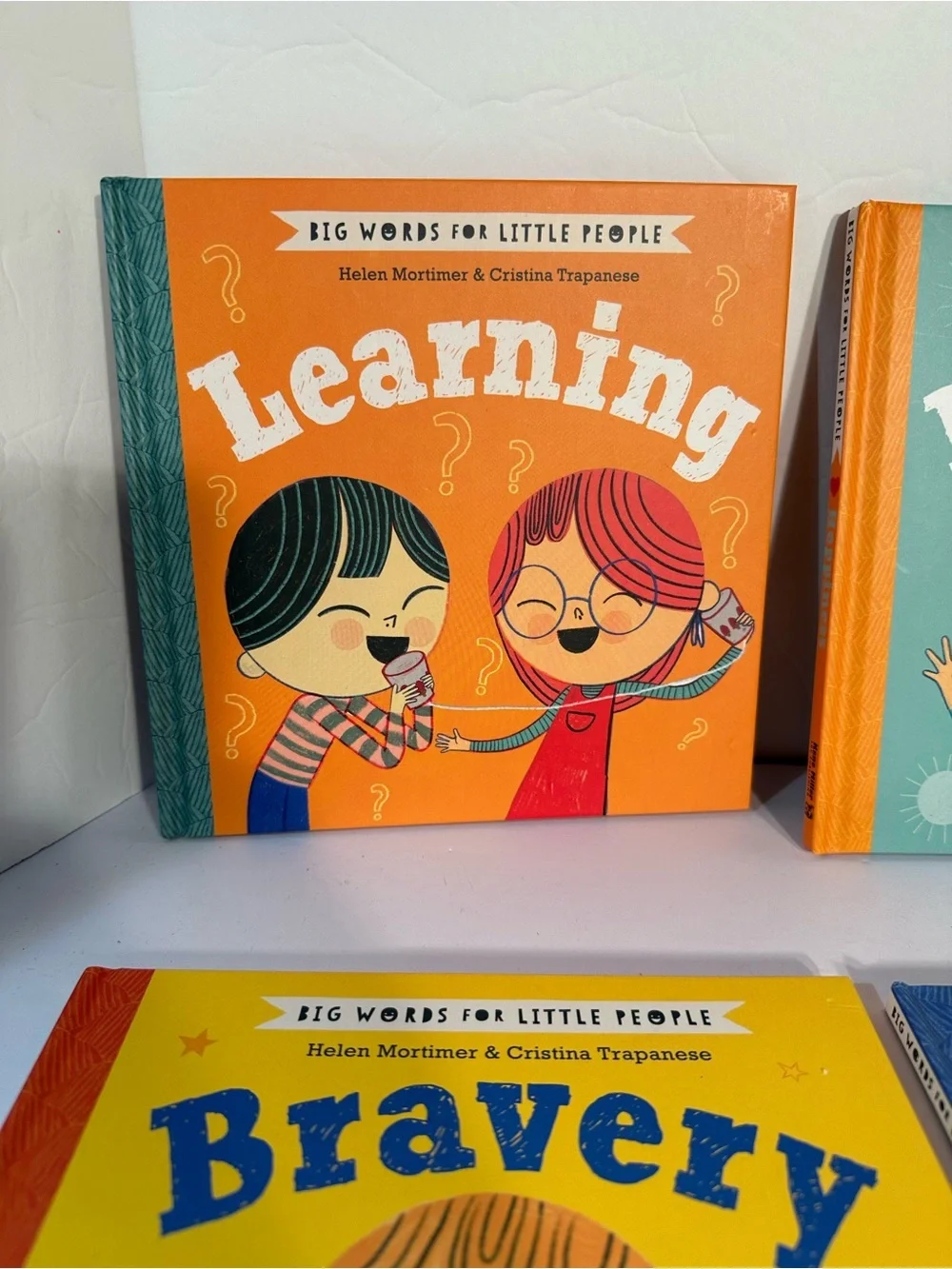 Big Words for Little People Lot Of 6 Books Learning Our World‎ Bravery Happiness